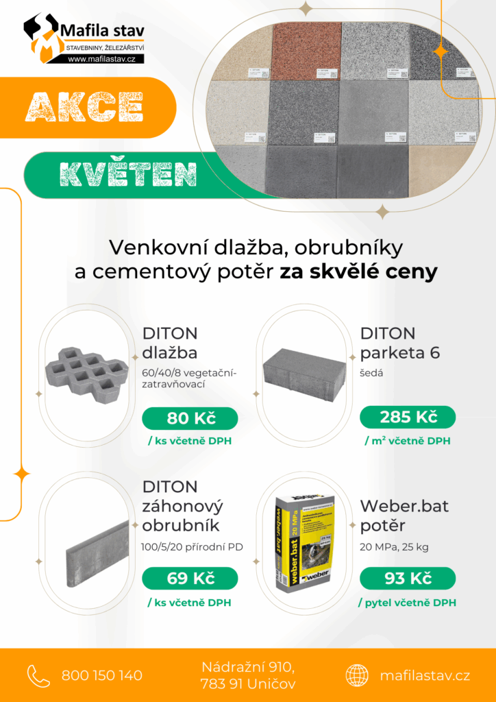 Mafila Stav - leták květen